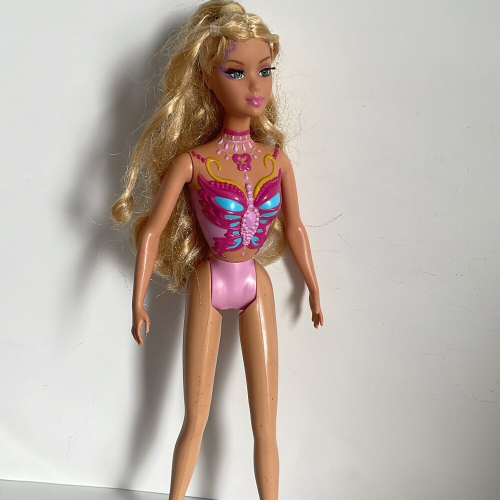 Barbie 2007 Fairytopia Rainbow Lights Elina Doll - Rare and HTF